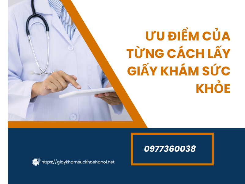 2 cách lấy giấy khám sức khỏe hiện nay