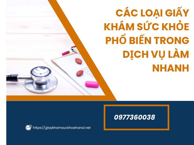 2 cách lấy giấy khám sức khỏe hiện nay