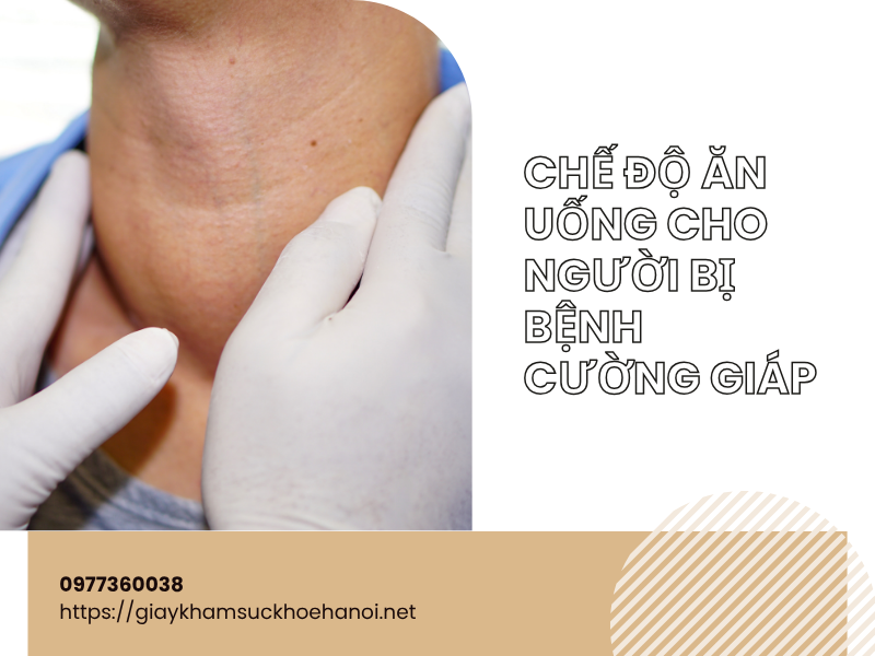 Người bị bệnh cường giáp nên sinh hoạt và ăn uống thế nào cho hợp lý?