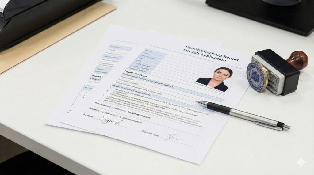 Kết quả sau khi thực hiện đúng các bước làm giấy sức khỏe xin việc