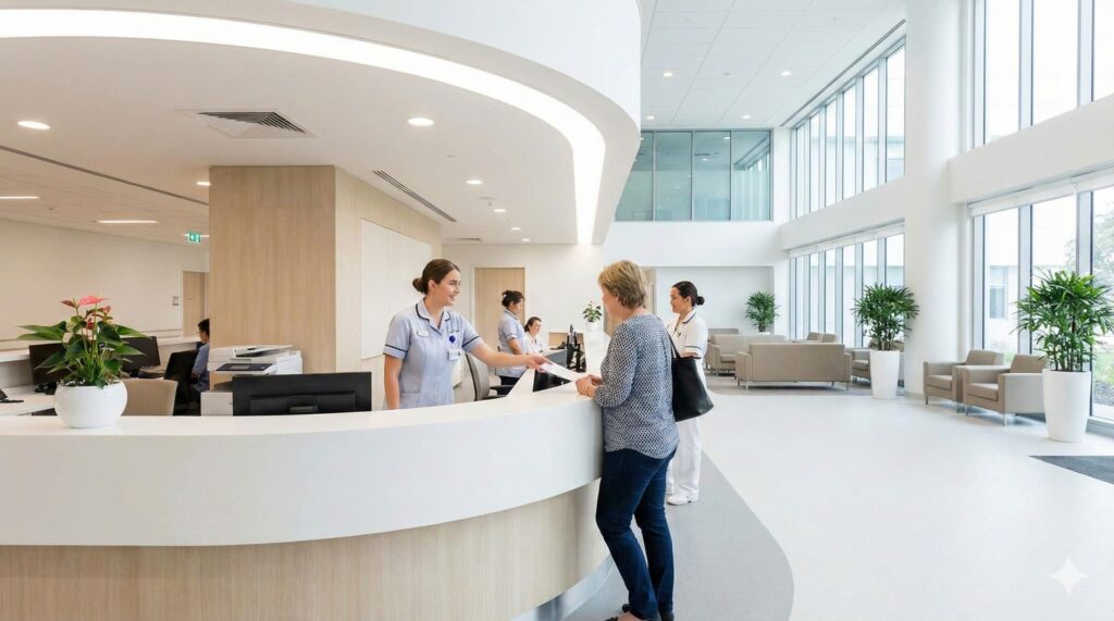 Đăng ký thông tin là bước đầu tiên trong các bước làm giấy khám sức khỏe xin việc