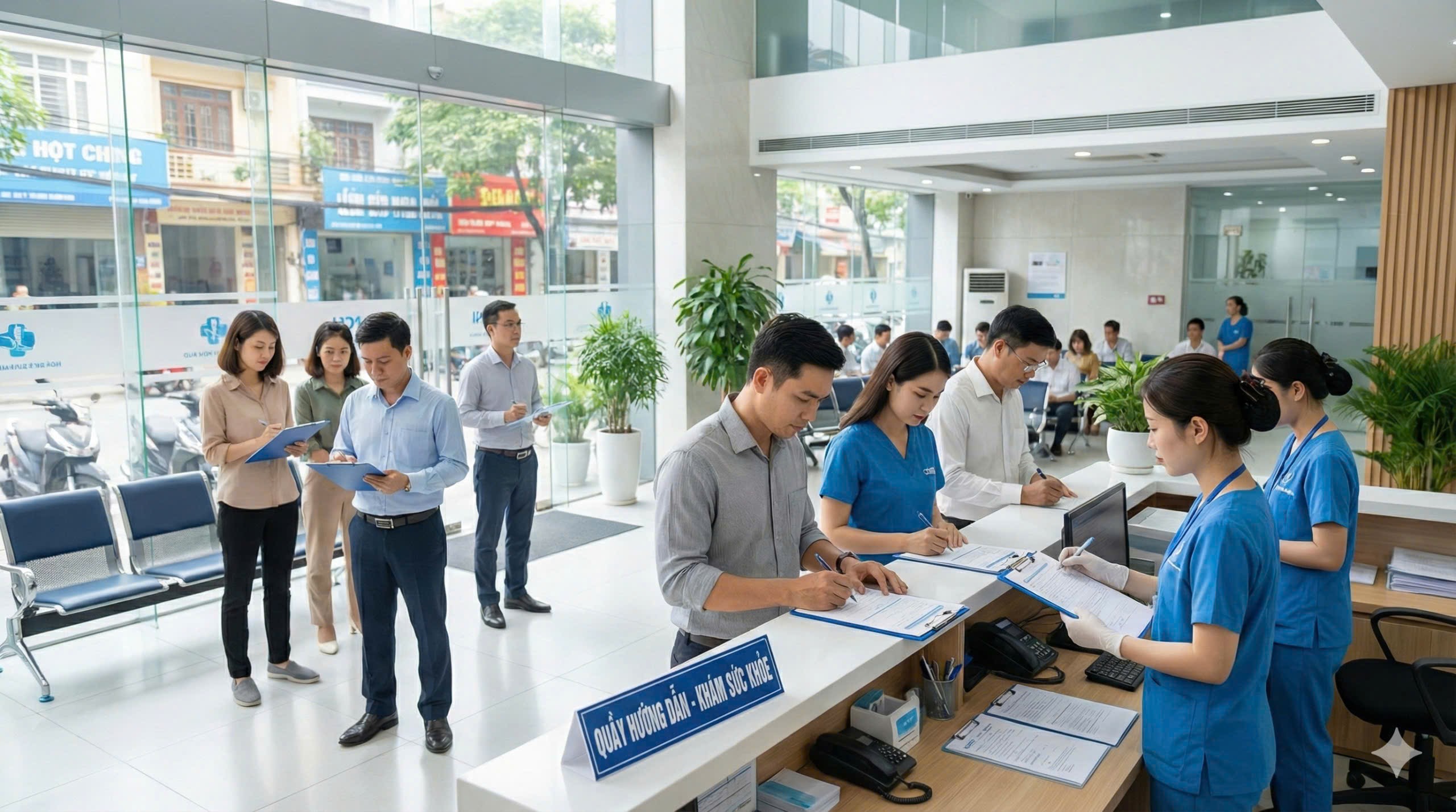 Đăng ký thủ tục làm giấy chứng nhận sức khỏe xin việc 2026