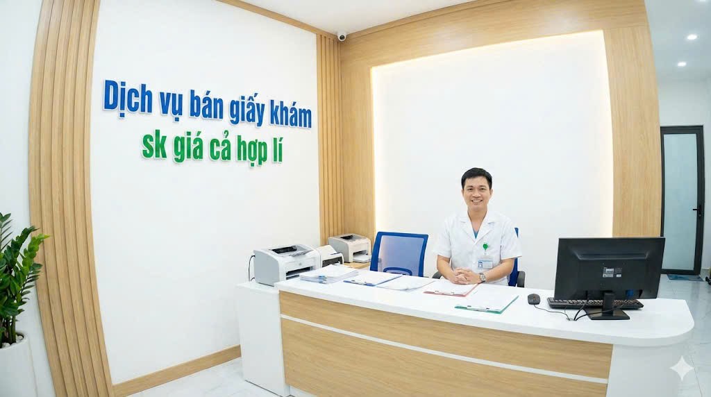 Dịch vụ bán giấy khám sk giá cả hợp lý