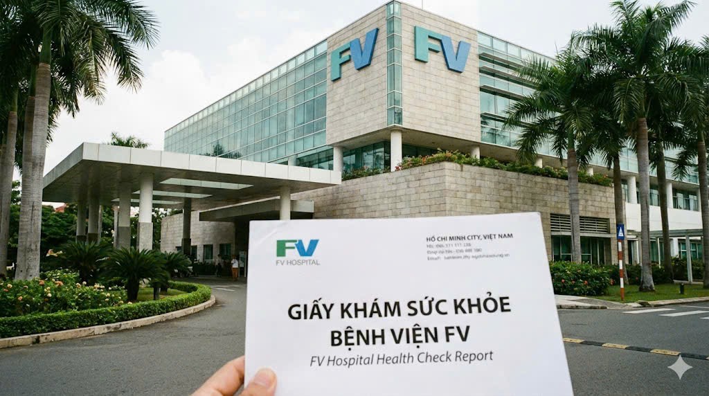 Giấy khám sức khỏe bệnh viện FV