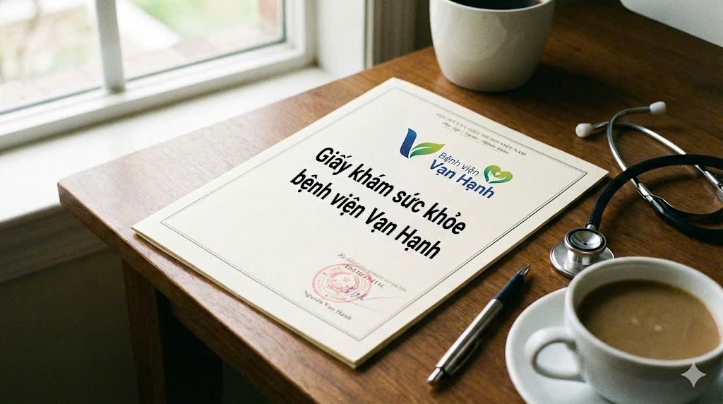 Giấy khám sức khỏe bệnh viện Vạn Hạnh