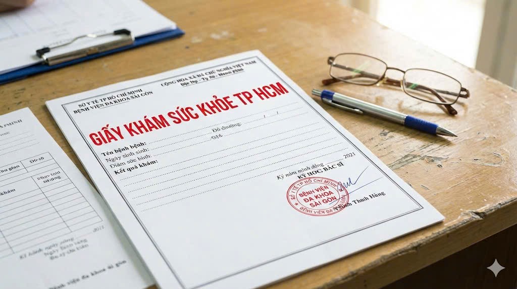 Giấy khám sức khỏe TP HCM
