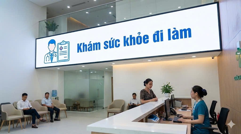 Khám sức khỏe đi làm