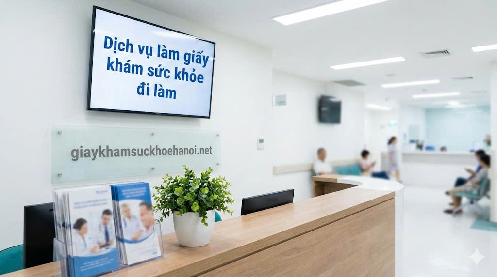 Dịch vụ làm giấy khám sức khỏe đi làm