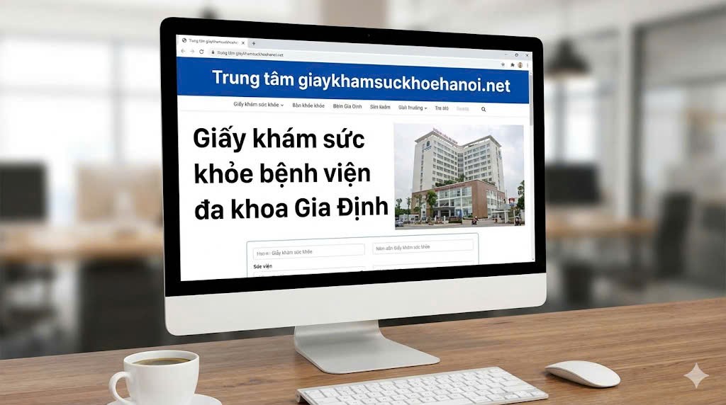 Giấy khám sức khỏe bệnh viện đa khoa Gia Định