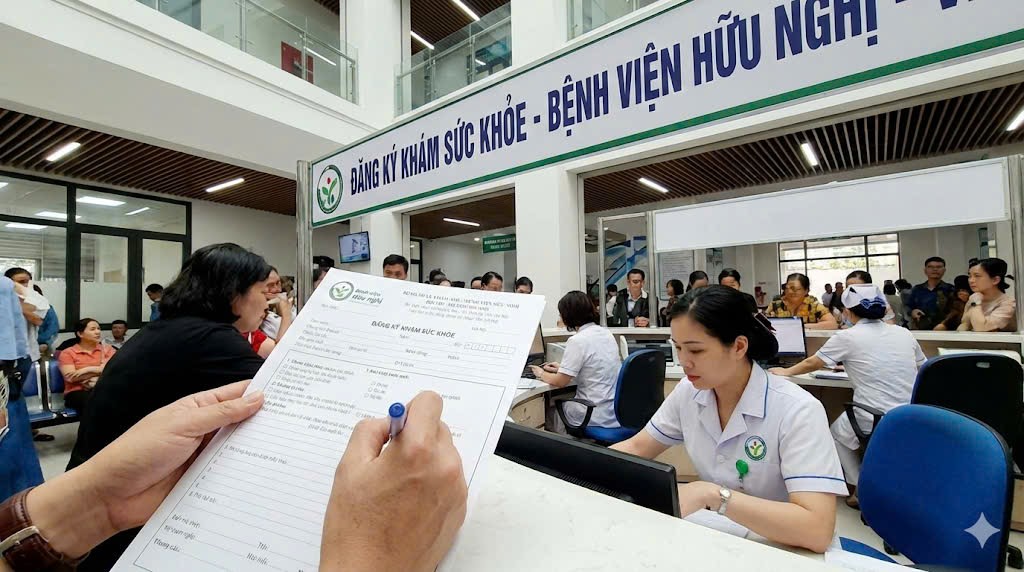làm giấy khám sức khỏe bệnh viện Hữu Nghị